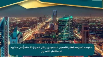 «فرصة ذهبية» قطاع التعدين السعودي يحتل المركز 23 عالميًّا في جاذبية الاستثمار التعديني